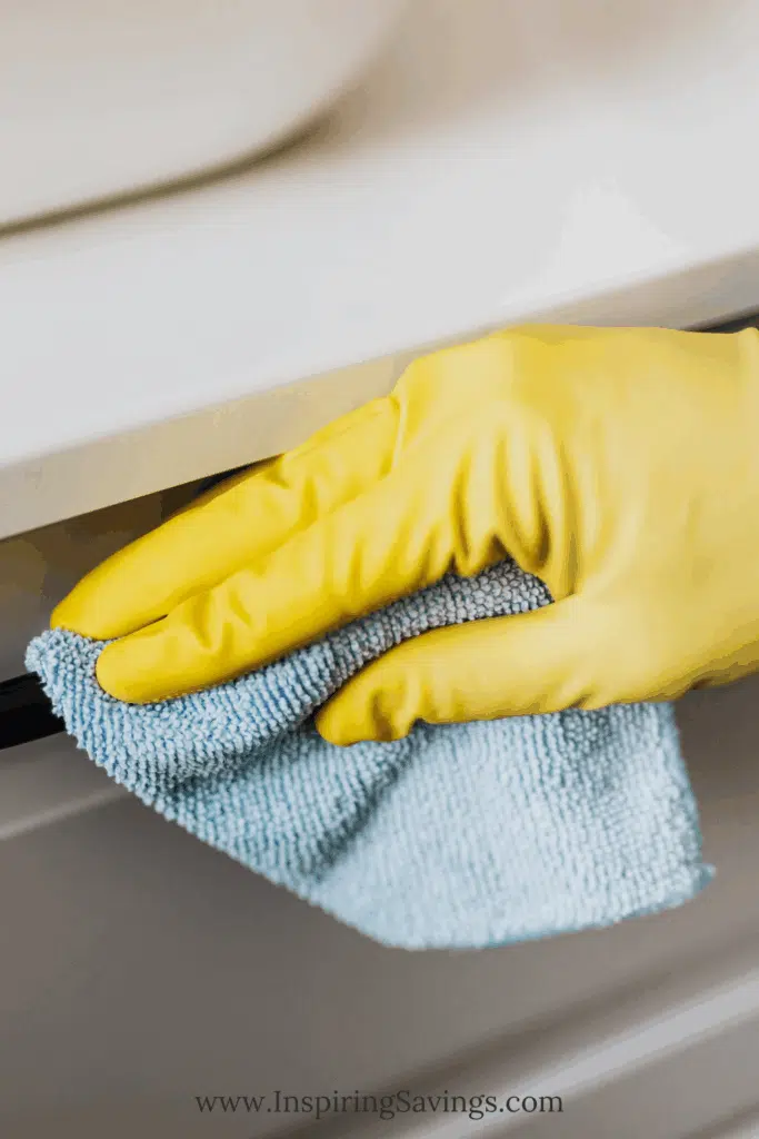 worn towels turned into cleaning rags