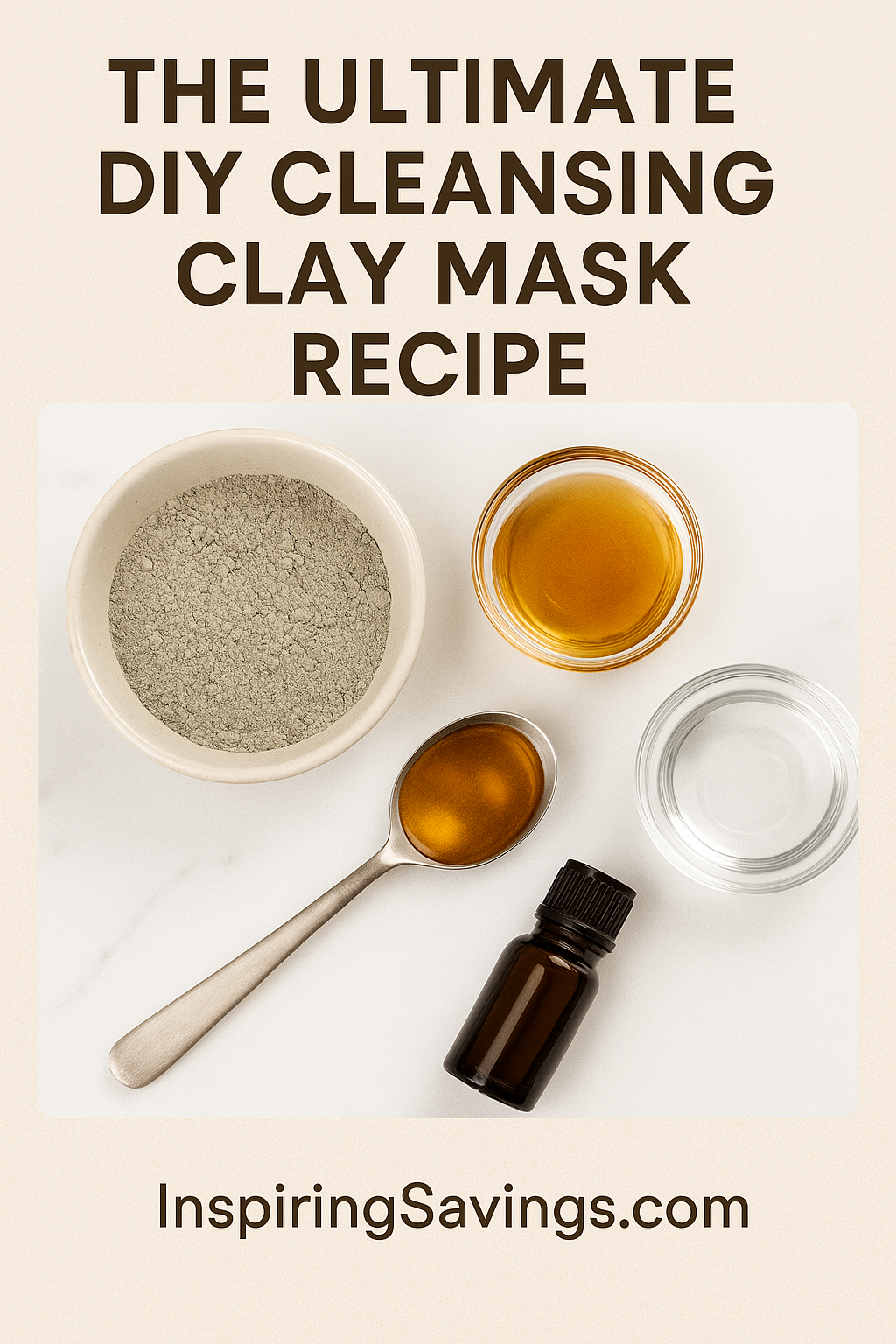 The Ultimate DIY Cleansing Clay Mask recipe