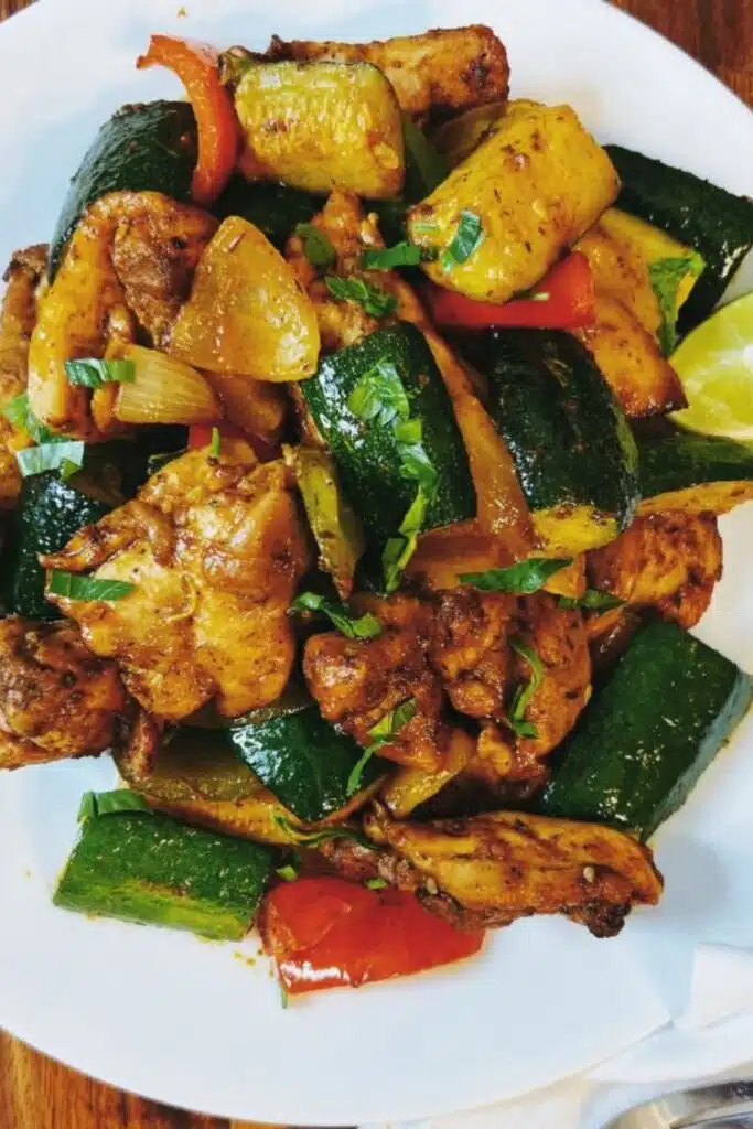 Zucchini Stir Fry Recipe from NkechiAjaeroh.com