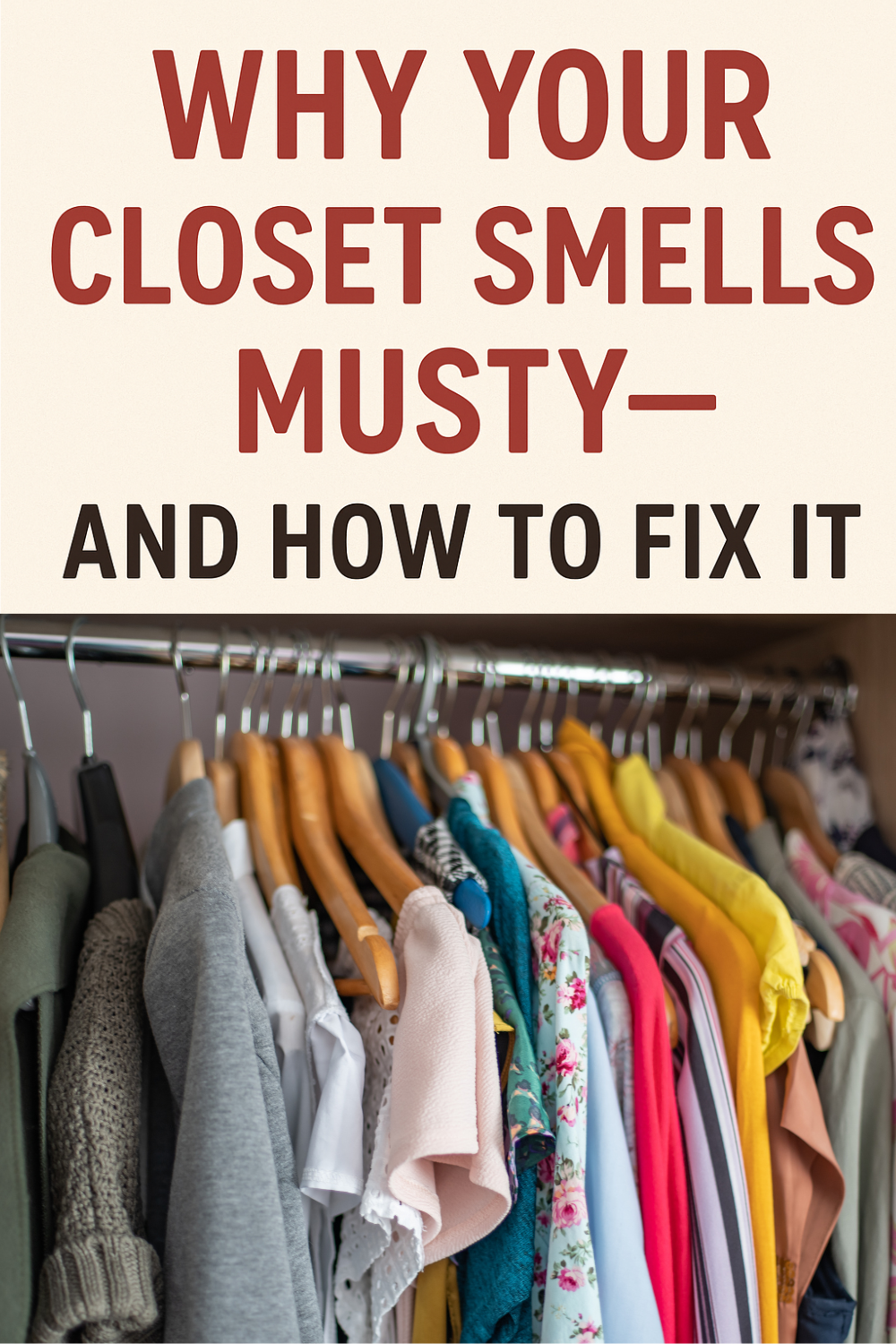 why you closet smells musty