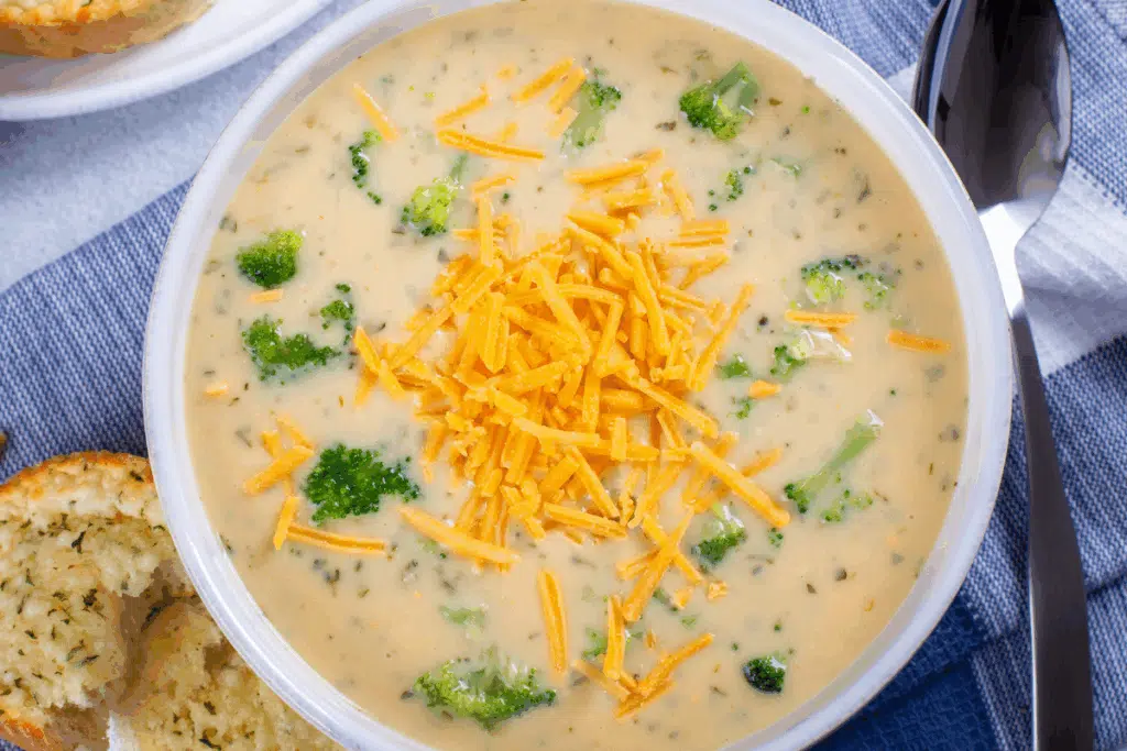 Broccoli Cheddar soup Photo Credit Canva Pro Stock Image