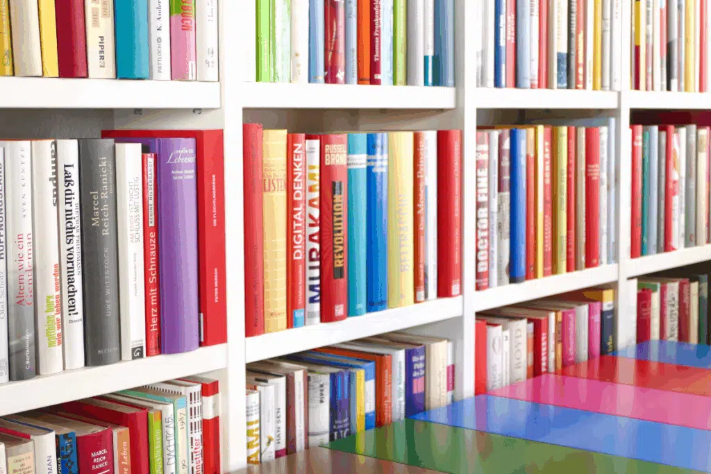 Library Books Photo Credit Canva Pro Stock Image