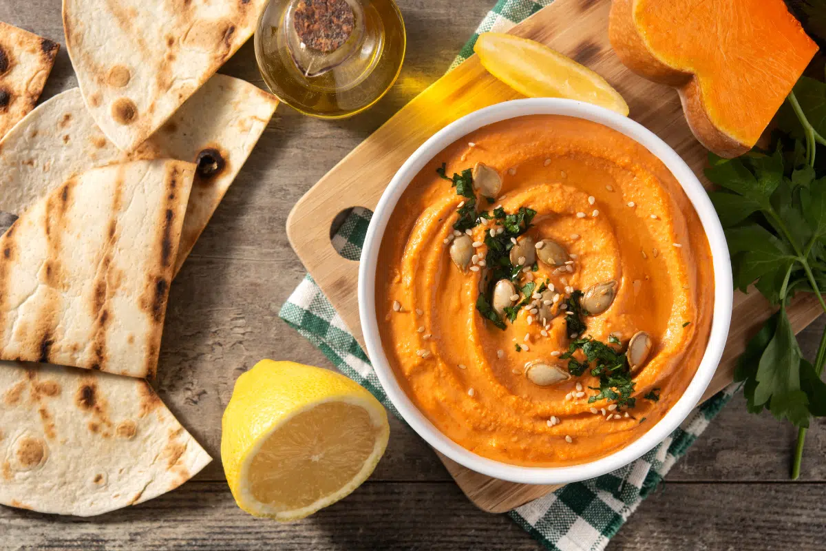 Pumpkin Hummus Photo Credit Canva Pro Stock Image
