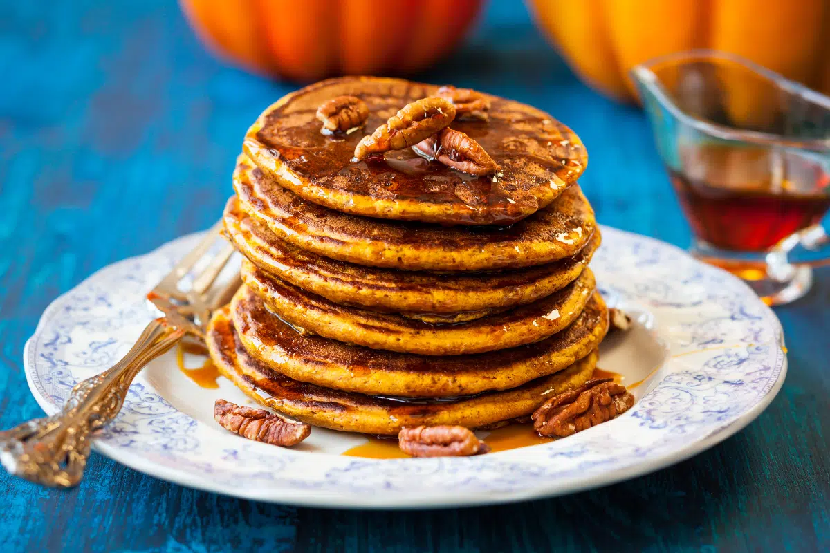Pumpkin Pancakes Photo Credit Canva Pro Stock Image