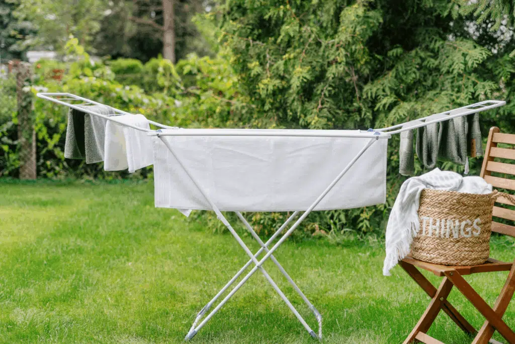 Air drying clothes Photo Credit Canva Pro Stock Image