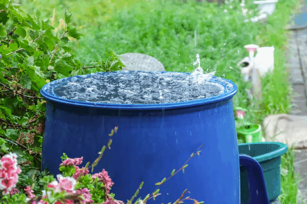 Collect Rain water Photo Credit Canva Pro Stock Image