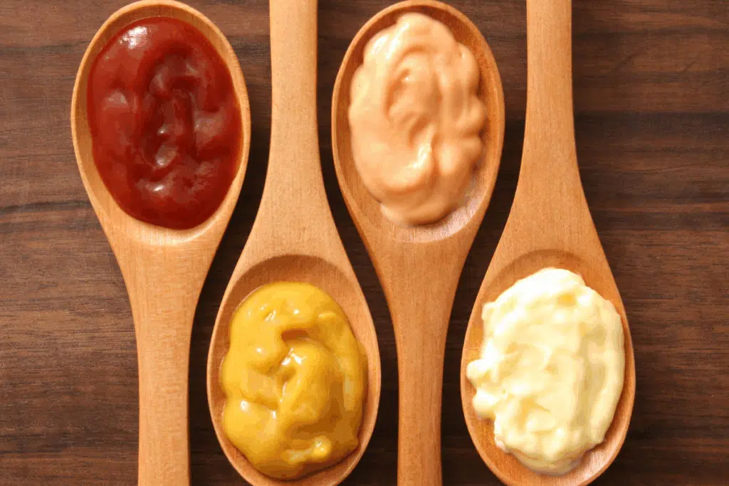 Condiments Credit Canva Pro Stock Image