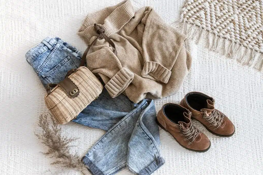 Cozy Sweater and jeans Photo Credit Canva Pro Photo Credit