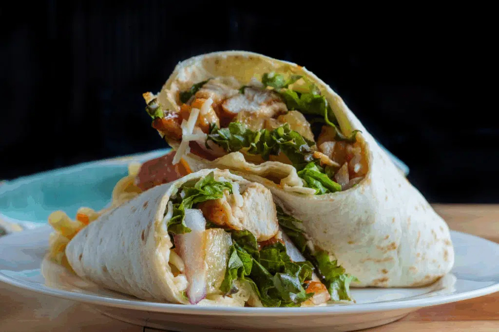 Greek Salad Wraps Photo Credit Canva Pro Stock Image