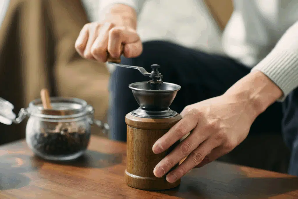 Grinding Coffee Photo Credit Canva Pro Stock Image