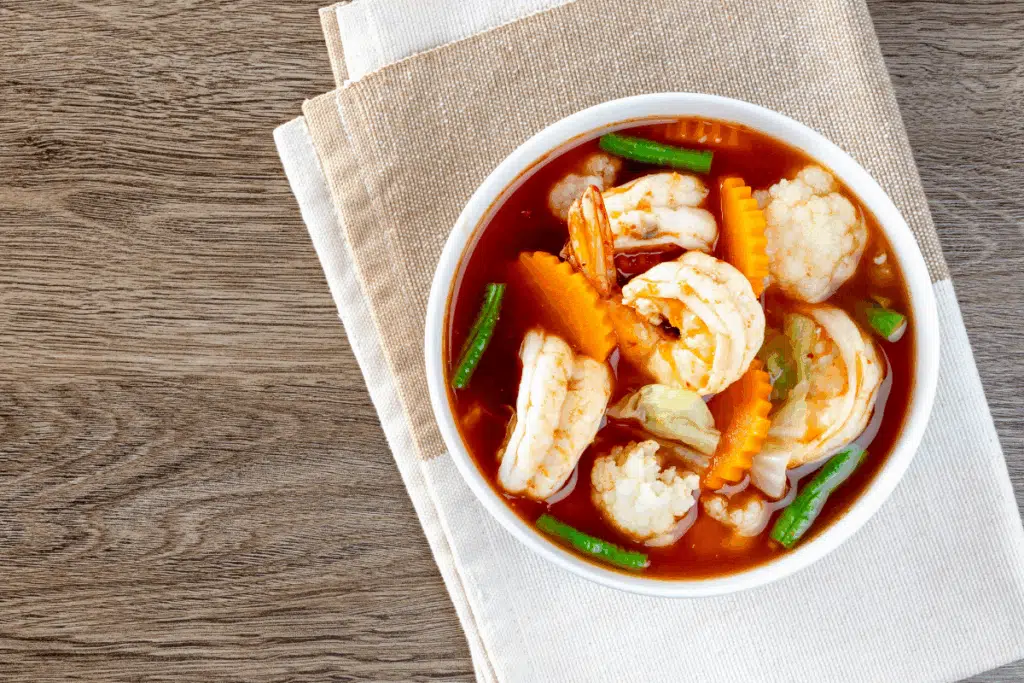 Hot and sour soup Photo Credit Canva Pro Stock Image