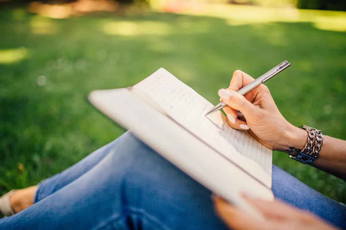 Journaling Photo Credit Canva Pro Stock Image
