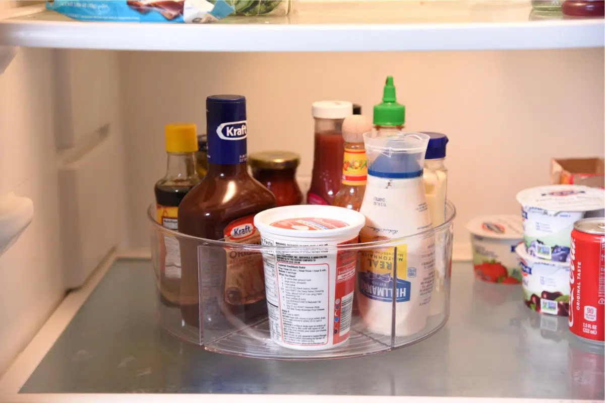 Lazy Susan Fridge Photo Credit The spruce