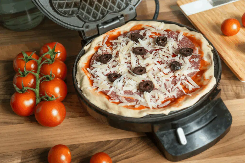 Pizza Waffles Photo Credit Canva Pro Stock Image