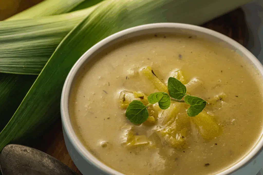 Potato and leak soup Photo Credit Canva Pro Stock Image