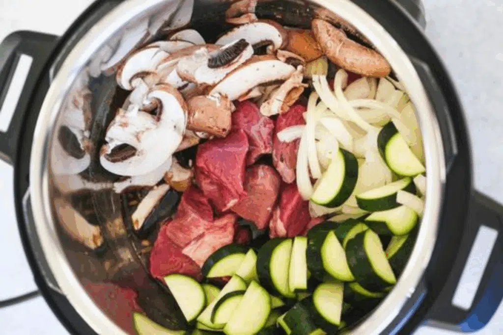 Pressure Cooker layering Photo Credit Pinterest