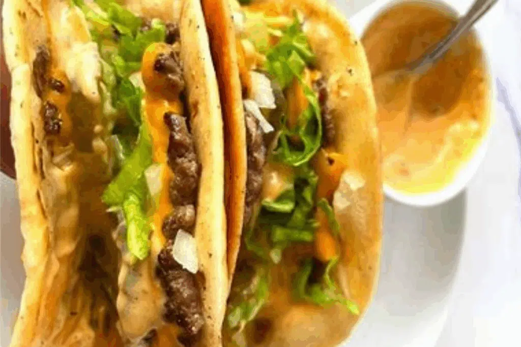 Smash Burget Taco Photo Credit Oh Clary