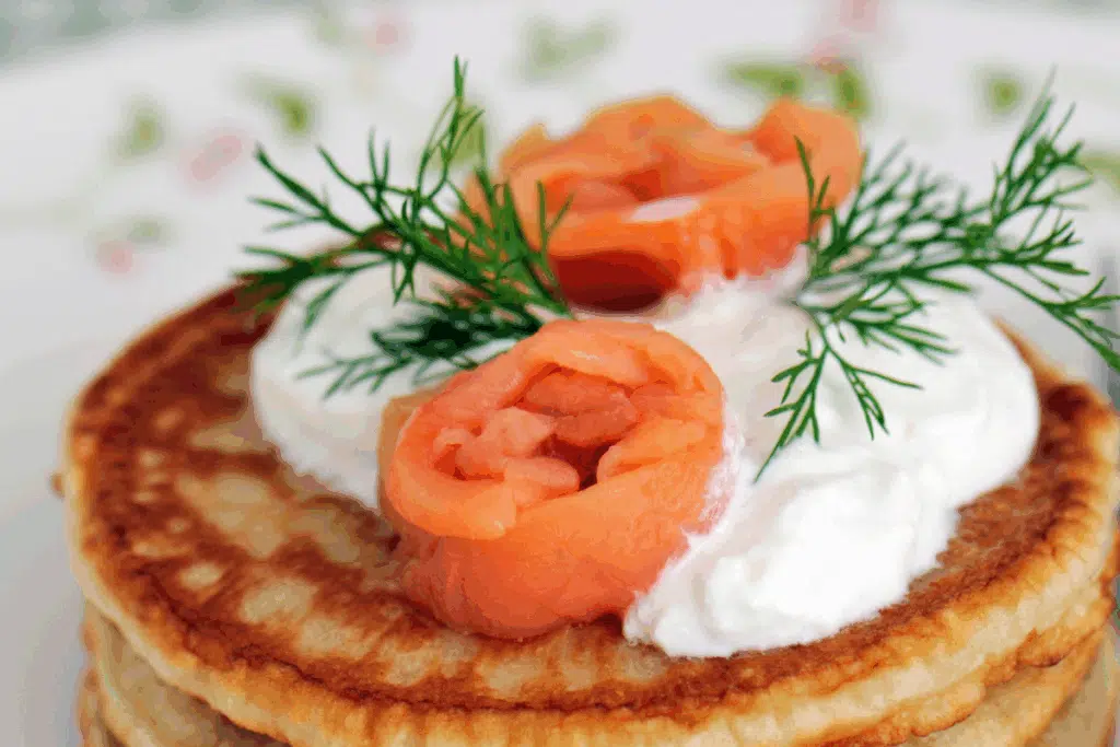 Smoke Salmon Cream cheese Photo Credit Canva Pro Stock Image