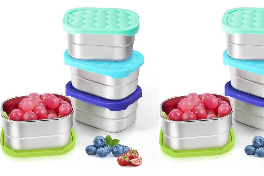 Stainless Steel Food ContainersPhoto Credit Amazon