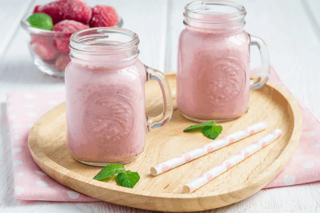 Strawberry smoothie Photo Credit Canva Pro Stock Image