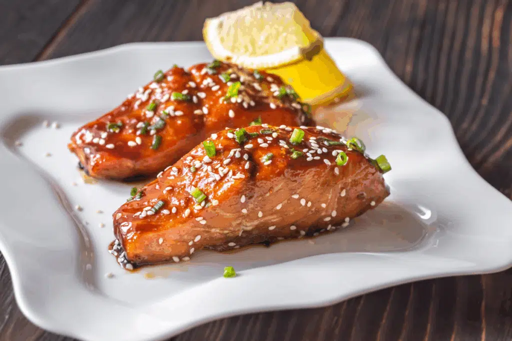 Teriyaki Salmon Credit Canva Pro Stock Image