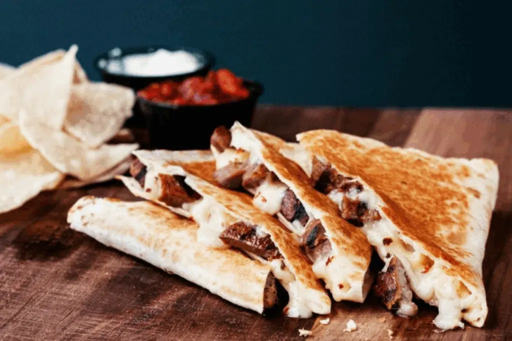 The Double Grilled Quesadilla Photo Credit Brand Eating