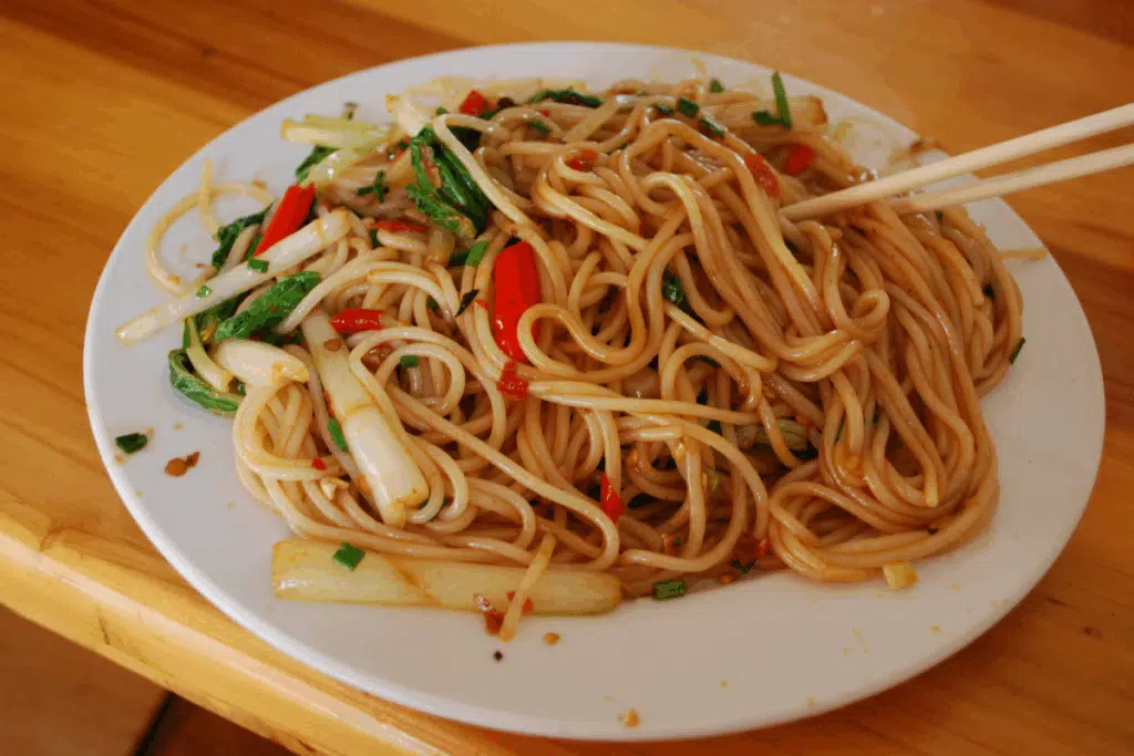 Vegetable Lo Mein Photo Credit Canva Pro Stock Image