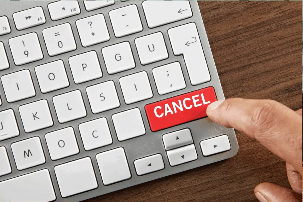 cancel Photo Credit Canva Pro Stock Image