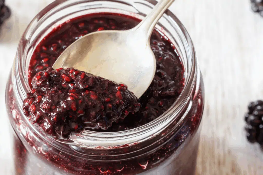 chia jam Canva Pro Stock Image