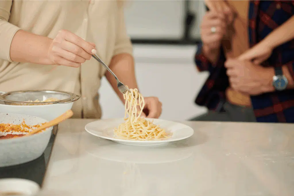 serving pasta Photo Credit Canva Pro Stock Image