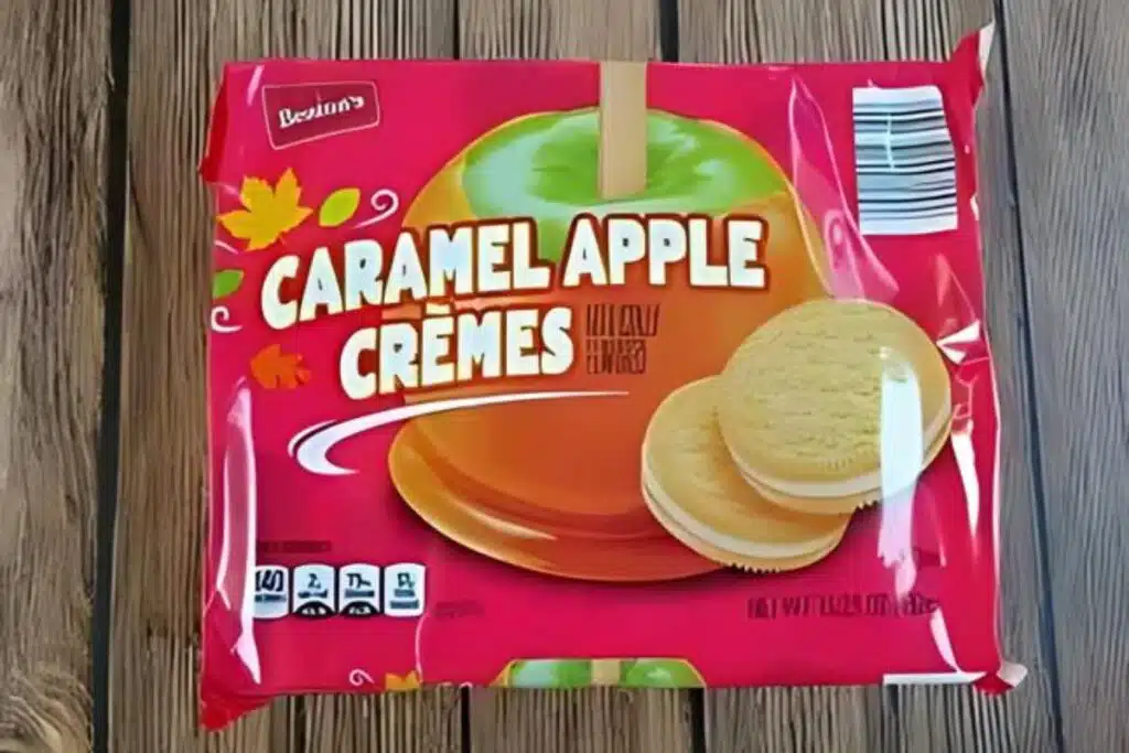 Benton’s Caramel Apple Crème Cookies Photo Credit Aldi Reviewer