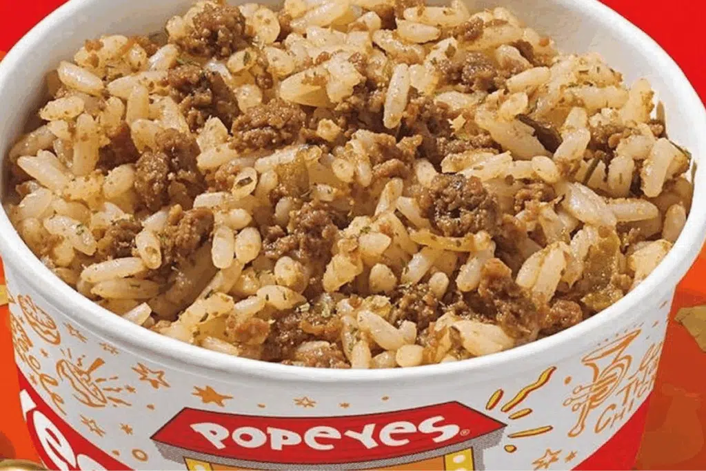 Cajun rice Photo Credit Popeyes