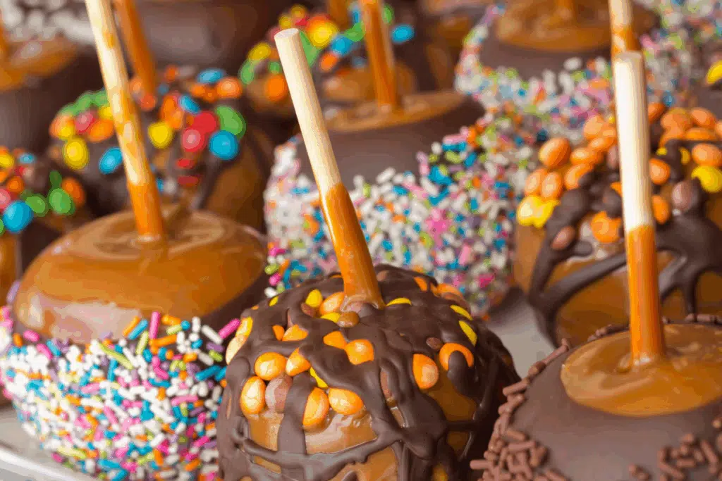Candy apple Photo Credit Canva Pro Stock Image