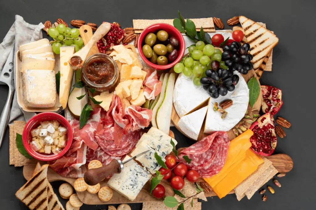 Charcuterie itlian board Photo Credit Canva pro Stock Image