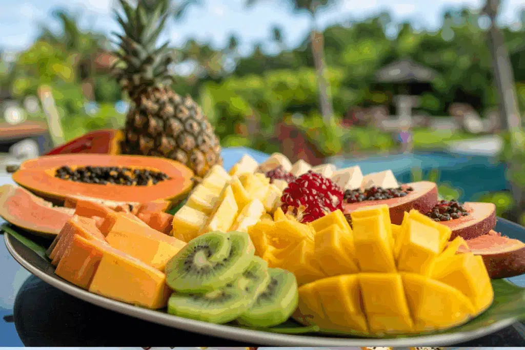 Charcuterie tropical Photo Credit Canva pro Stock Image