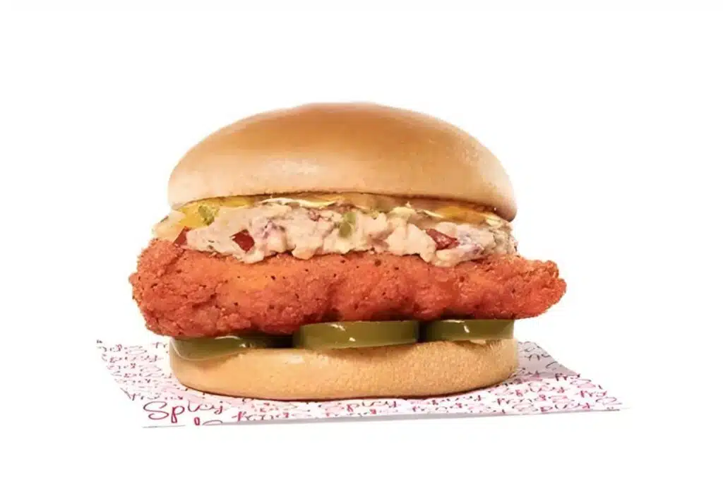 Chick fil A Honey Pepper Pimento Chicken Sandwich Photo Credit Chick Fil A