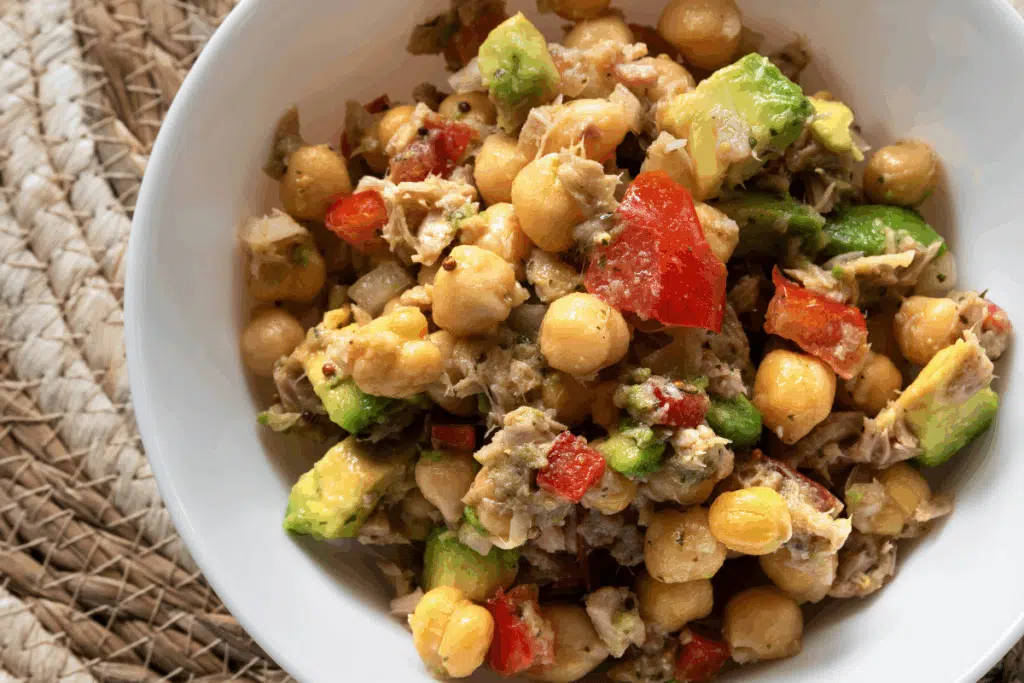 Chickpea Pasta Salad Photo Credit Canva Pro Stock Image