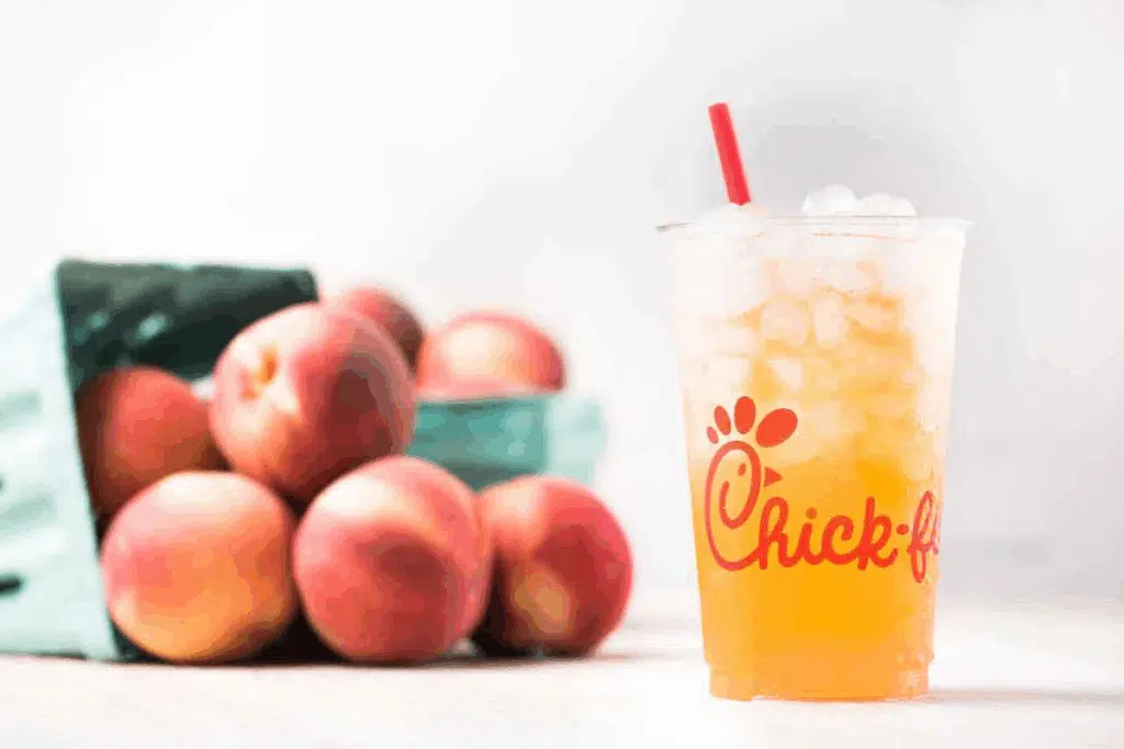 Chik Fil A peach Photo Credit Chick Fil A