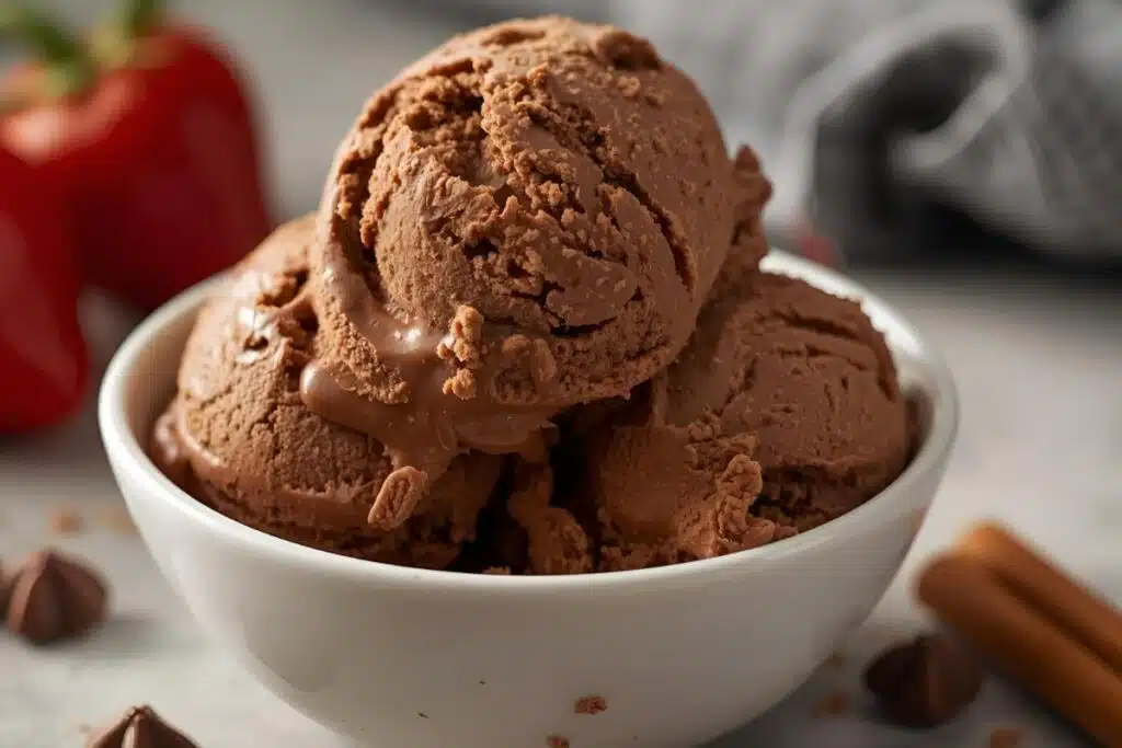 Chili Chocolate Ice Cream Photo Credit Canva Pro Stock Image