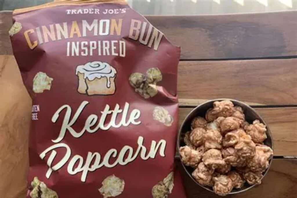 Cinnamon Bun Inspired Kettle Corn Photo Credit Reddit