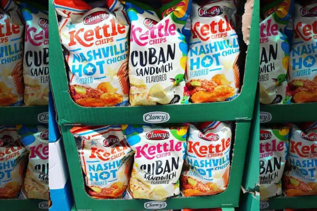 Clancy’s Cuban Sandwich & Nashville Hot Chicken Chips Photo Credit Mashed