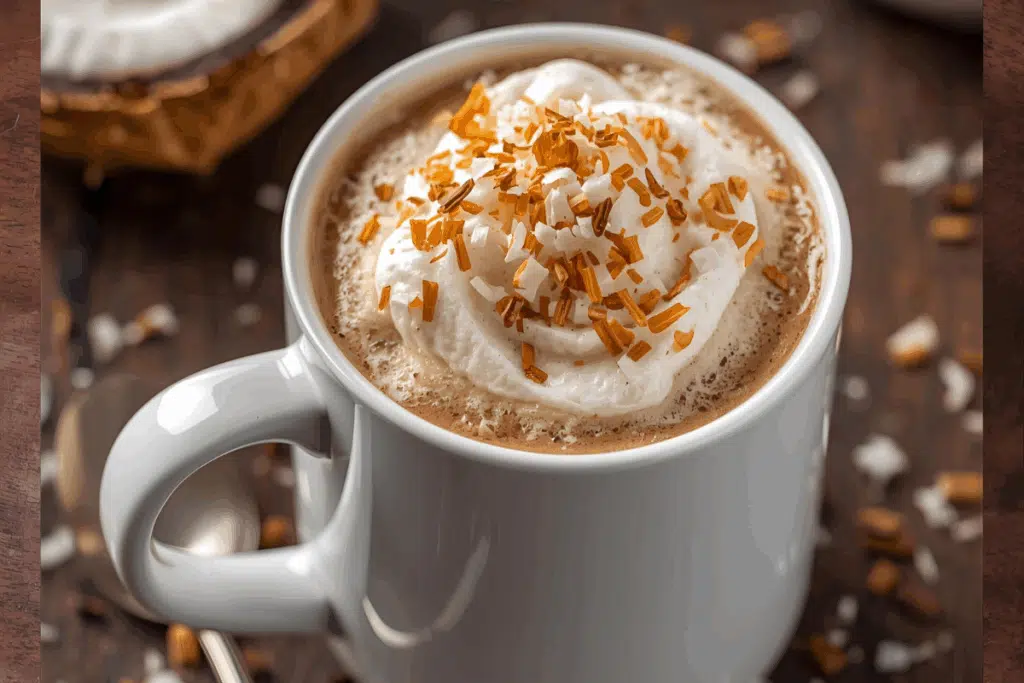 Coconut mocha Photo Credit Canva Pro Stock Image