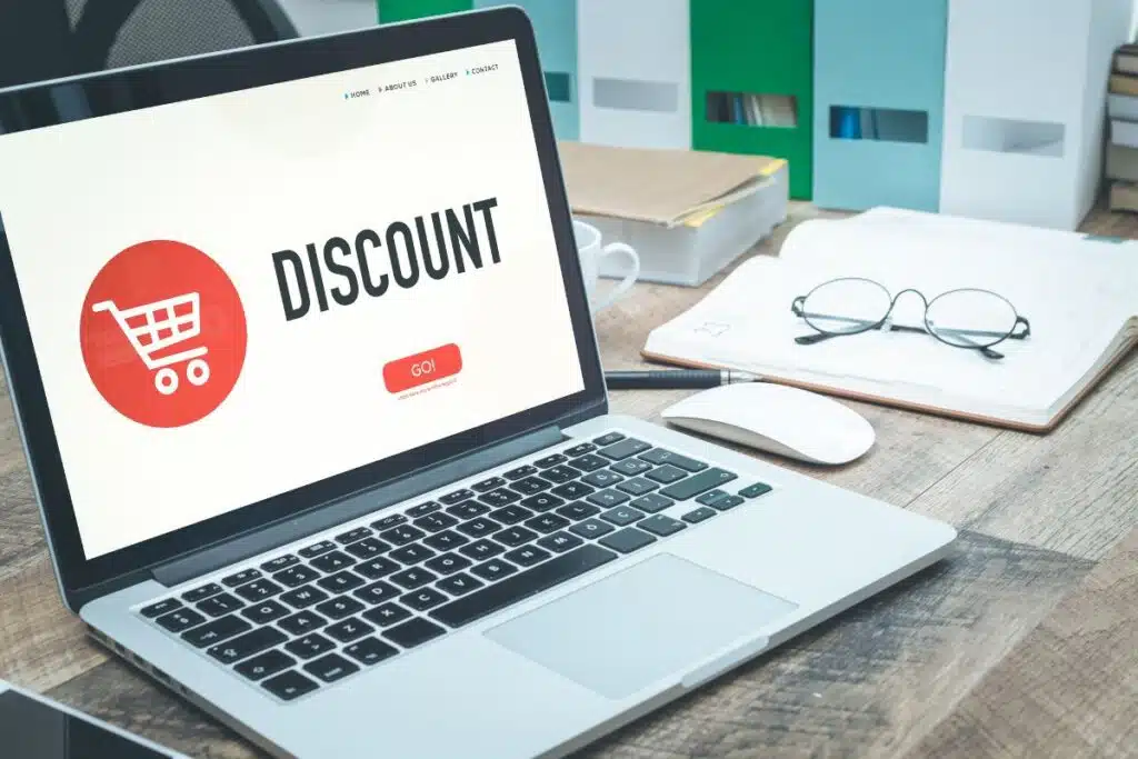 Discount Photo Credit Canva Pro Stock Image