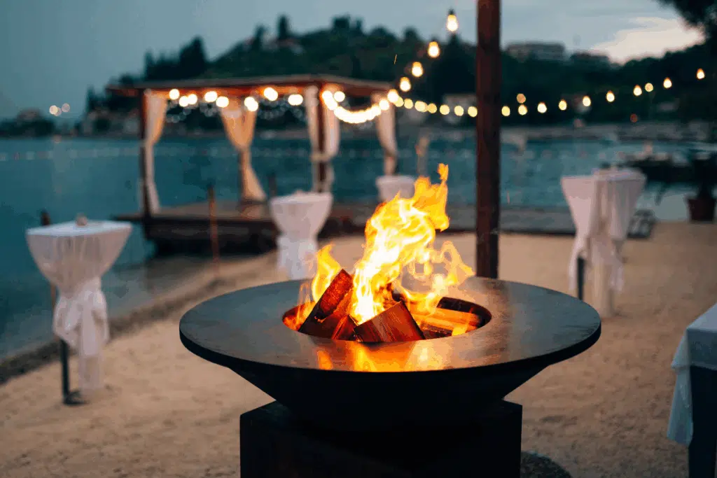 Firepit Table Photo Credit Canva Pro Stock Image