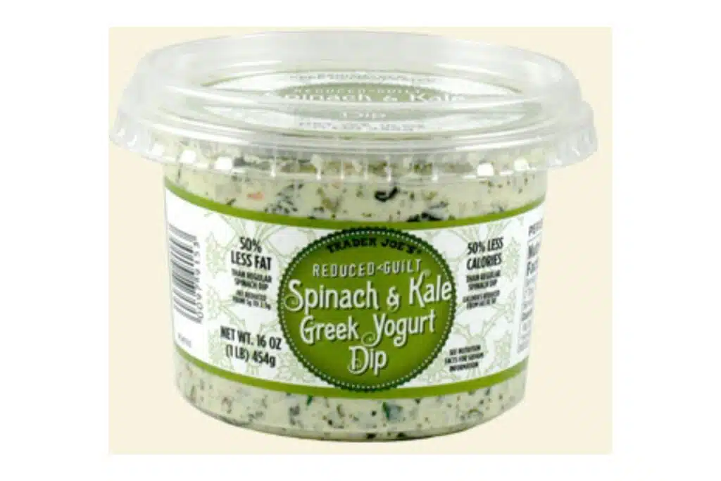 Frozen Spinach & Kale Greek Yogurt Dip Photo Credit Trader Joes