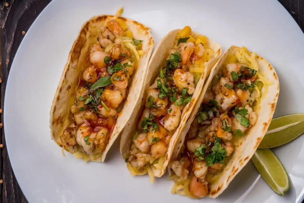 Garlic Butter Shrimp Tacos Photo Credit Canva Pro Stock Image