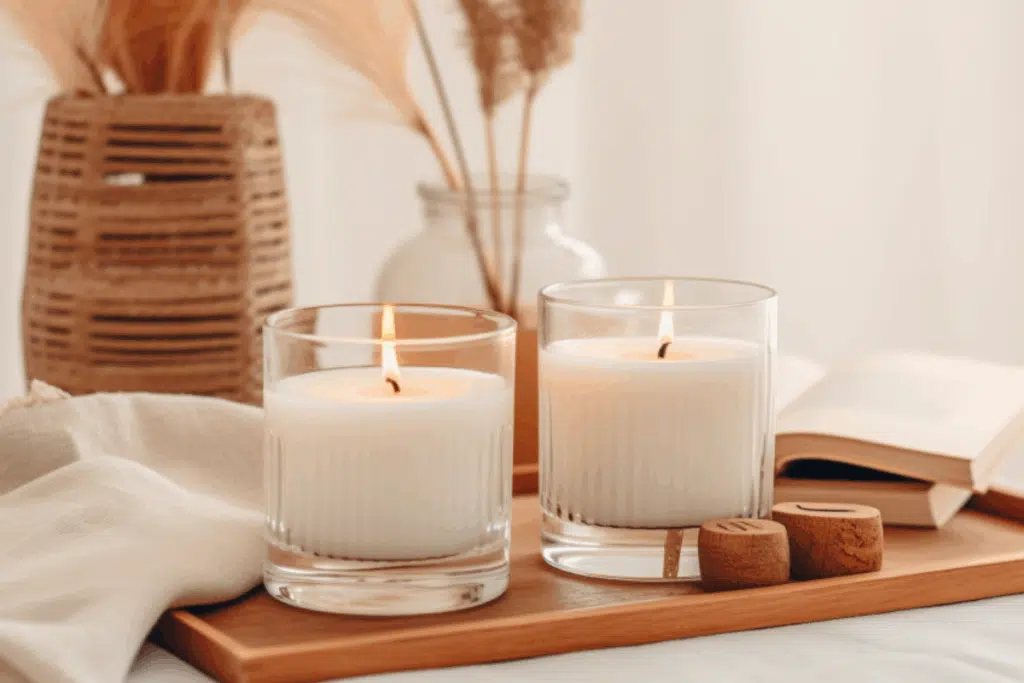 Glass Candle Holders Photo Credit Canva pro Stock Image