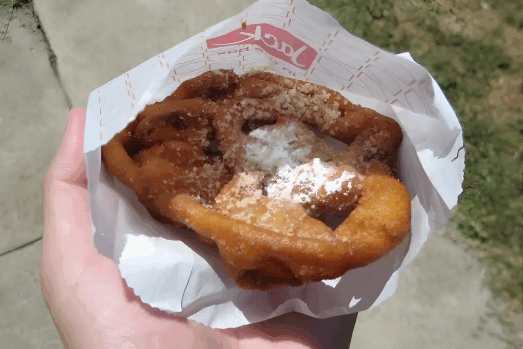 Jack in the Box’s Funnel Cake Fries Photo Credit Brand Eating