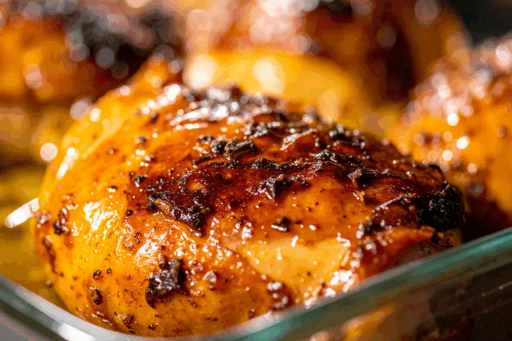 Maple Dijon Chicken Thighs Photo Credit Canva Pro Stock Image