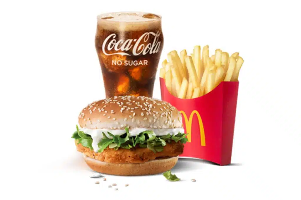 McDonald’s McChicken Meal Photo Credit McDonalds